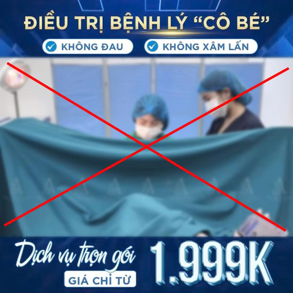 Nhiều quảng cáo về dịch vụ thẩm mỹ "cô bé" trên mạng xã hội